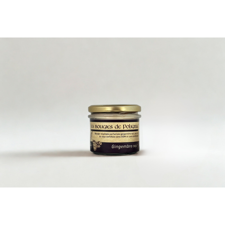 Petite Bougie Gingembre Noir