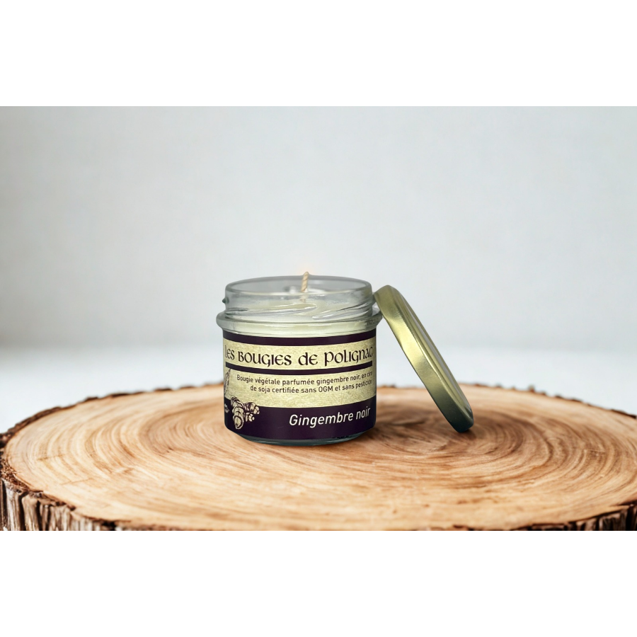 Petite Bougie Gingembre Noir