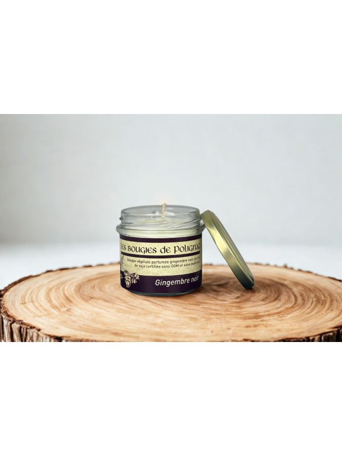 Petite Bougie Gingembre Noir