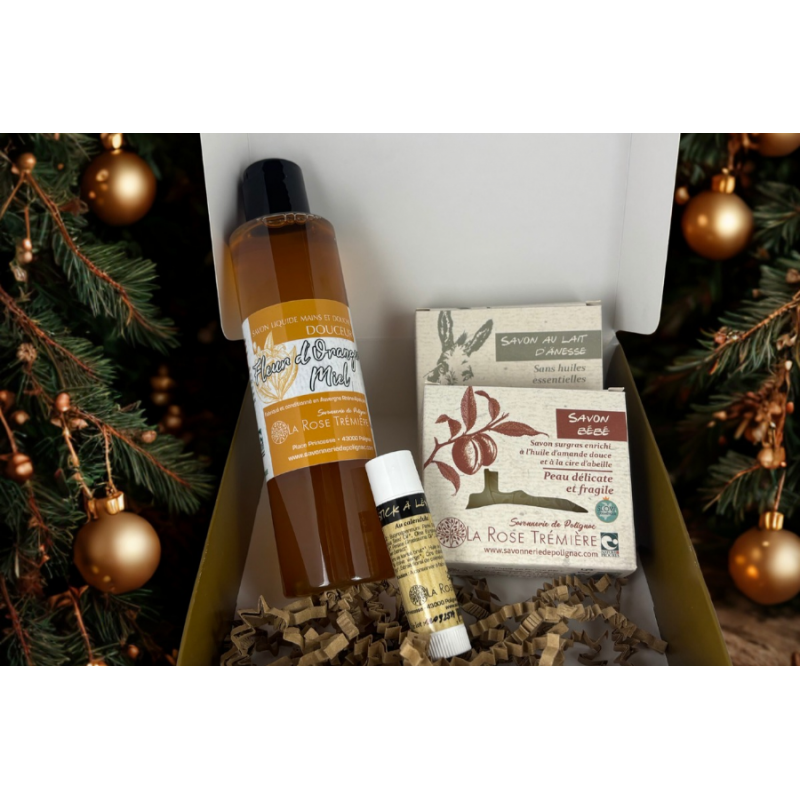 Coffret douceur sans parfum pour peaux sensibles La Rose Trémière Coffret douceur sans parfum pour peaux sensibles La Rose Trémière