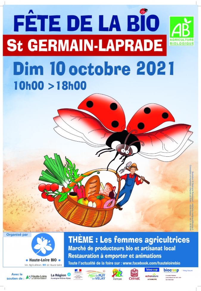 Fête de la bio à Saint-Germain (43)